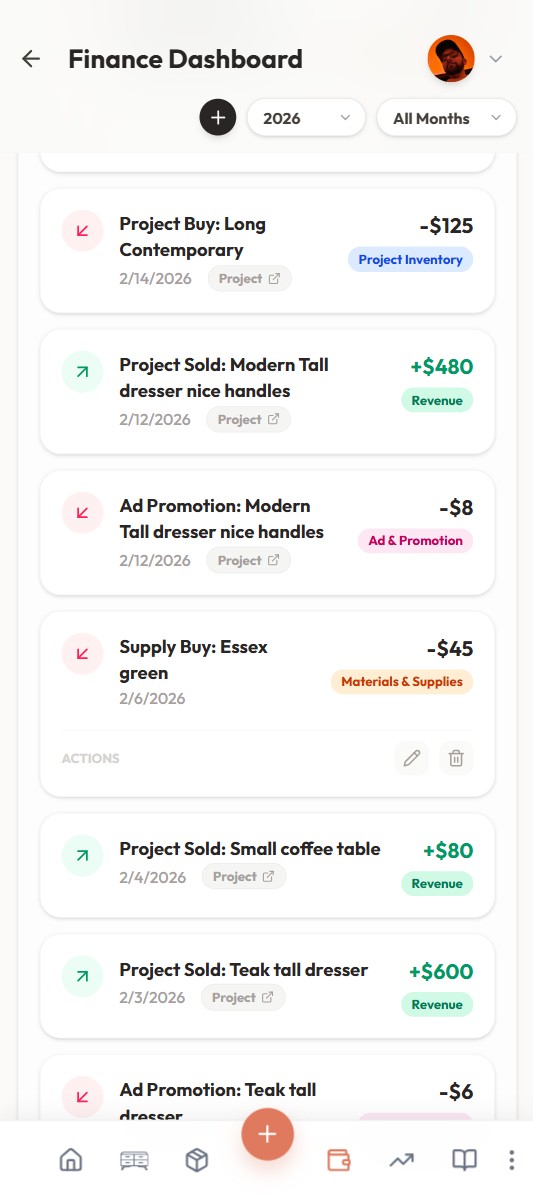 Finance Dashboard